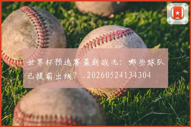 世界杯预选赛最新战况：哪些球队已提前出线？_20260524134304